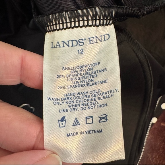 Lands’ End Polka Dot Tankini Top - Picture 5 of 6